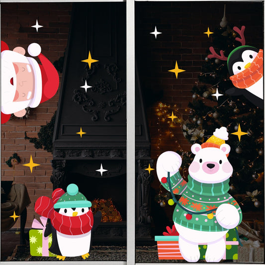 Vinil Electro estático para ventanas Regalos NAvideños
