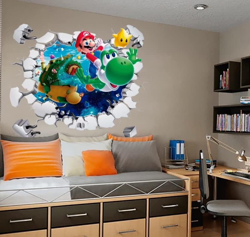 Vinilos decorativos Adhesivos infantiles de Pared mario bros 14 niño (0062)