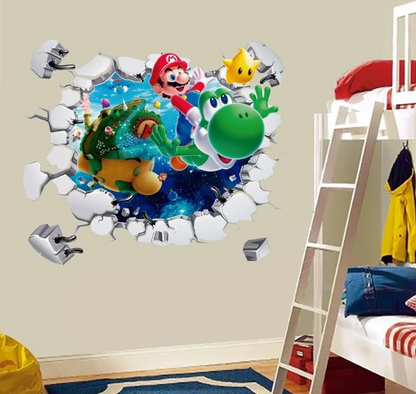 Vinilos decorativos Adhesivos infantiles de Pared mario bros 14 niño (0062)