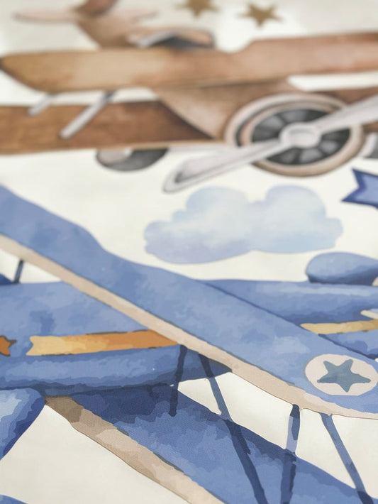 Aviones azules