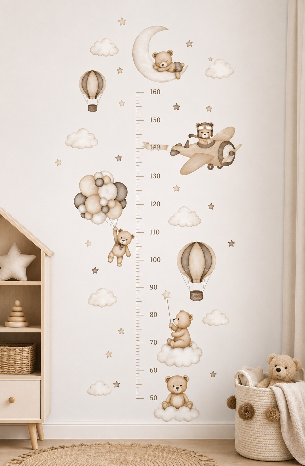 Medidor de altura infantil Oso 7