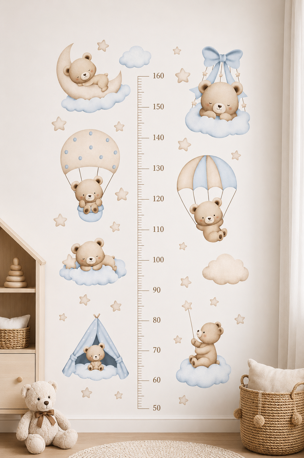 Medidor de altura infantil Oso 8