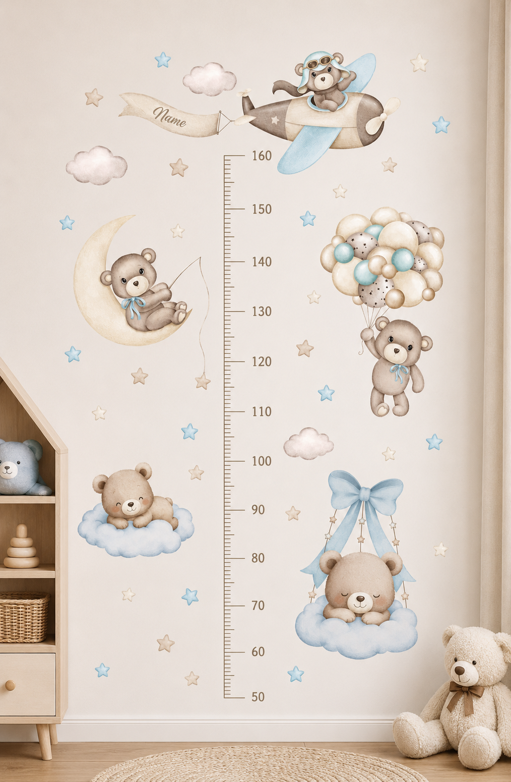 Medidor de altura infantil Oso 9