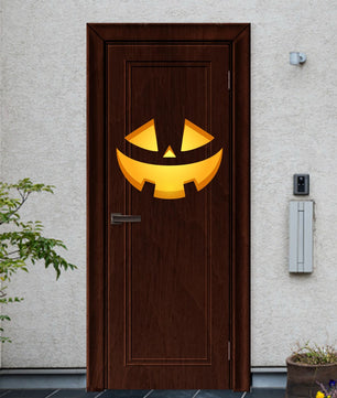 Vinilo para puerta Hallowen Rostro de Espanto