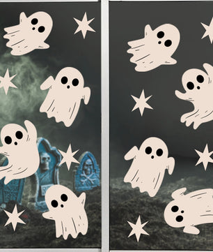 Vinil Electro estático para ventanas Fantasmas