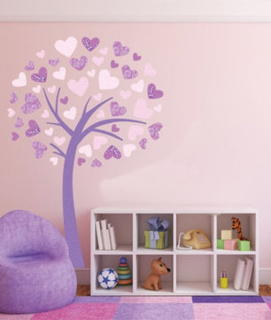 Arbol de corazones