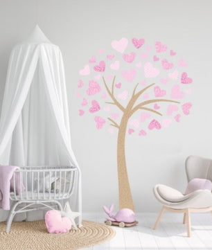 Arbol de corazones