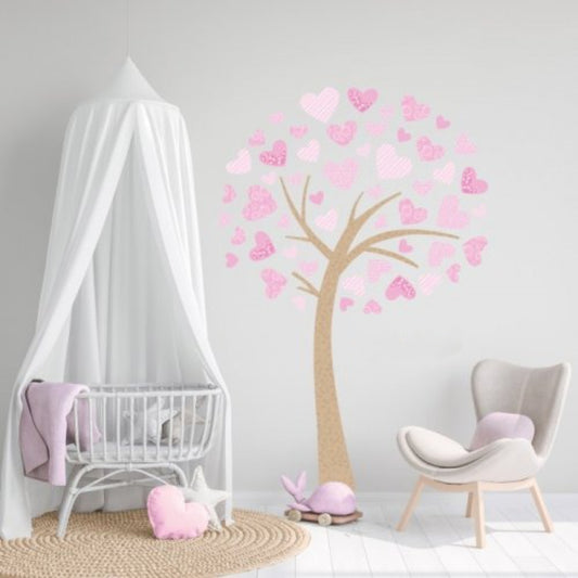 Arbol de corazones