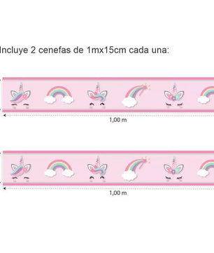 Combo de unicornio arcoiris