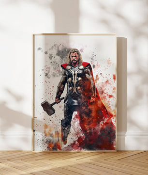 Cuadros Decorativos infantiles Modernos set 6 piezas SuperHeroes arte de pared