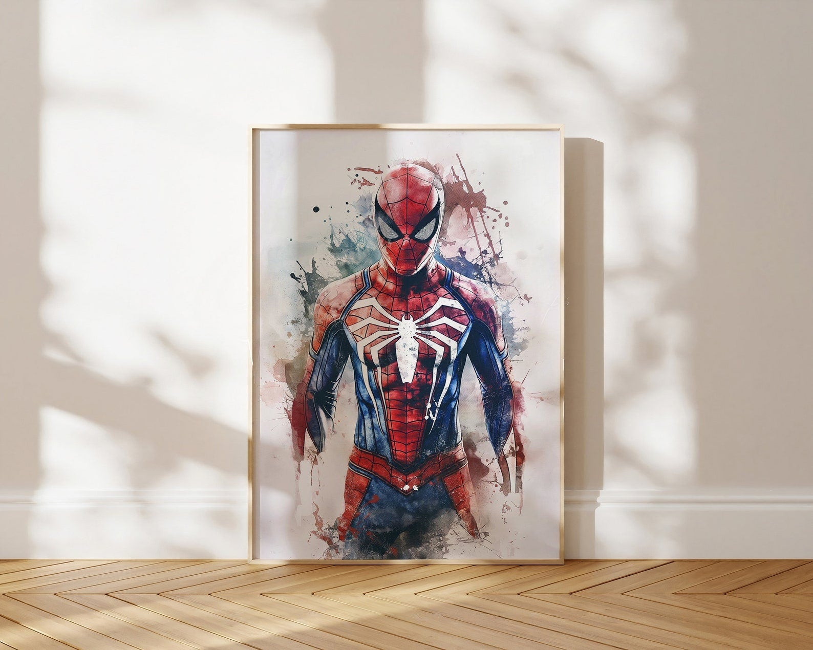 Cuadros Decorativos infantiles Modernos set 6 piezas SuperHeroes arte de pared