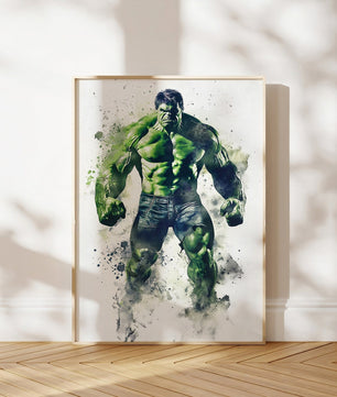 Cuadros Decorativos infantiles Modernos set 6 piezas SuperHeroes arte de pared