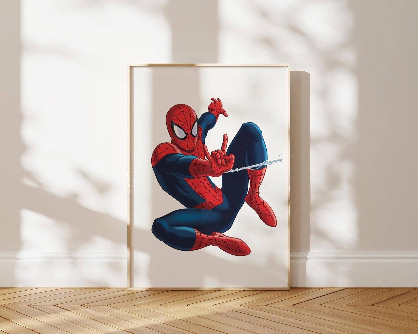 Cuadros Decorativos infantiles Modernos Superheroes hombre aracnido