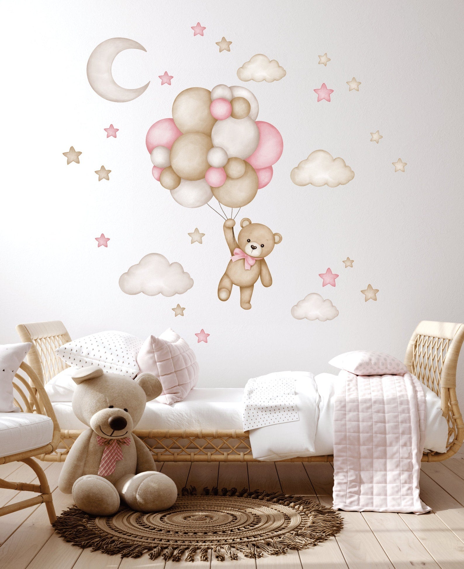 Oso teddy Rosa