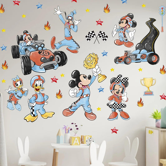 Vinilos decorativos Adhesivos infantiles de Pared mickey corredor