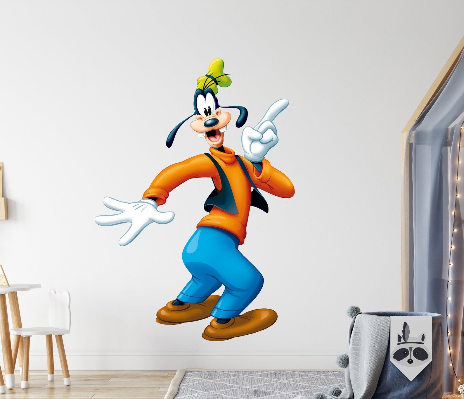 Vinilos decorativos Adhesivos infantiles de Pared mickey goofy