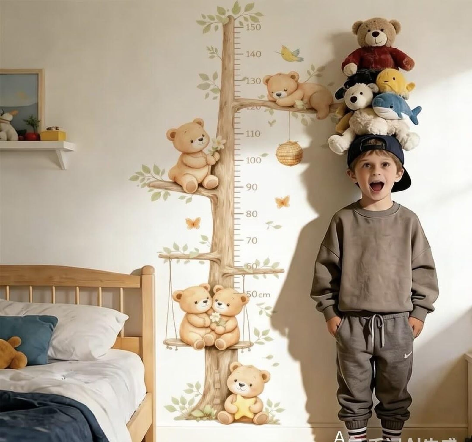 Medidor de altura infantil arbol