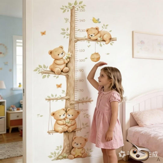 Medidor de altura infantil arbol