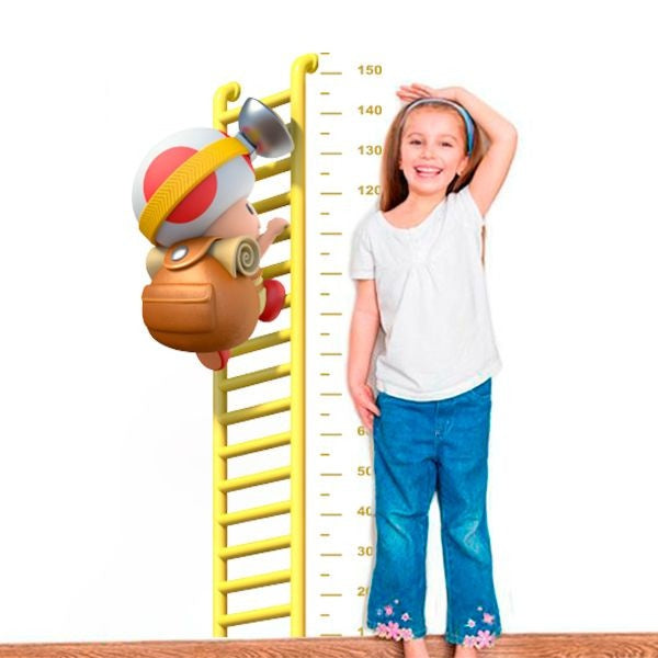 Medidor de altura infantil mario bros