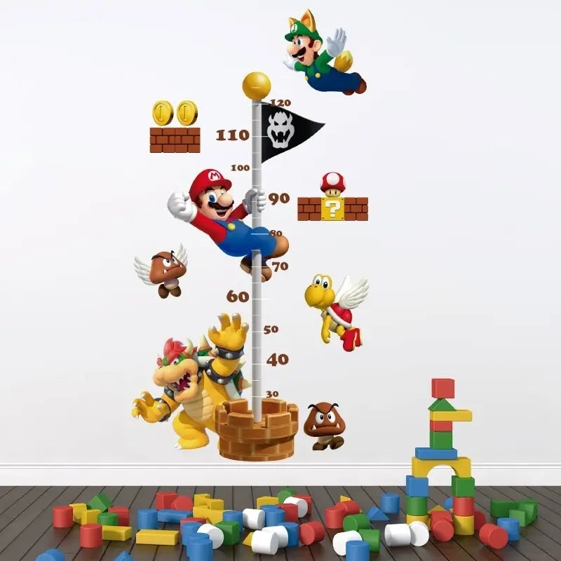 Medidor de altura infantil mario bros 2