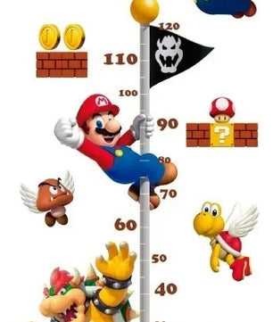 Medidor de altura infantil mario bros 2