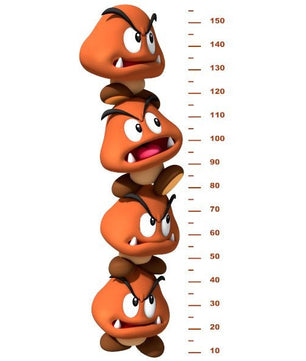 Medidor de altura infantil mario bros 3