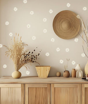 Vinilos decorativos Adhesivos de calcomania de flores infantil para habitacion