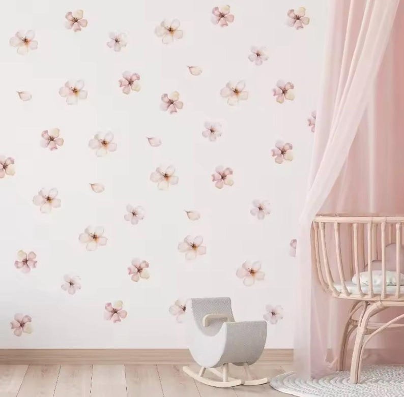 Vinilos decorativos Adhesivos flores estilo acurela buho