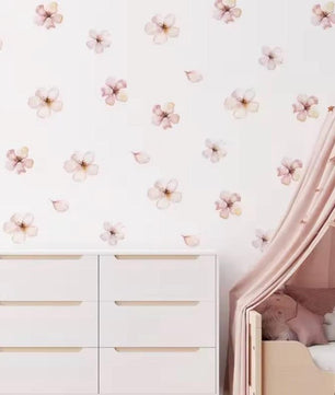 Vinilos decorativos Adhesivos flores estilo acurela buho