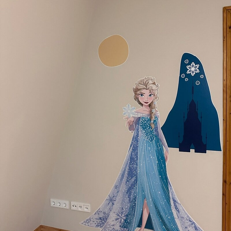 Vinilos decorativos Adhesivos infantiles de Pared frozen 1