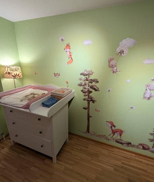 Vinilos decorativos Adhesivos infantiles animales del bosque 2 (0007)