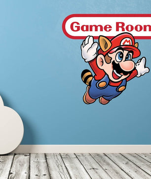 Vinilos decorativos Adhesivos infantiles de Pared mario bros 8 niño (0066)