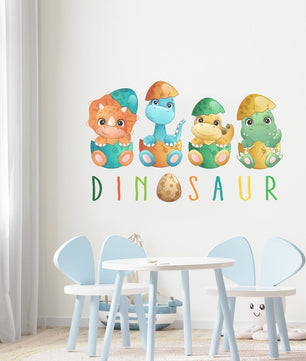Vinilos decorativos Adhesivos infantiles de pared de dinosaurios modelo 5 bebe niño