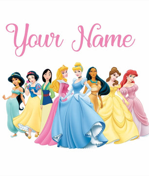 Vinilos decorativos Adhesivos infantiles de Pared princesas 6