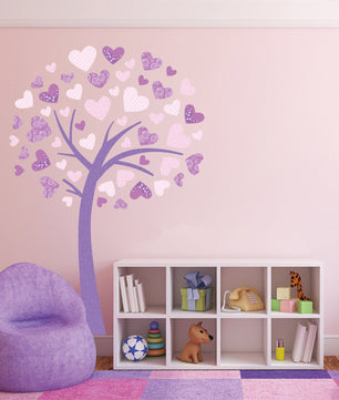 Vinilos decorativos Adhesivos infantiles de pared arboles infantiles de niña