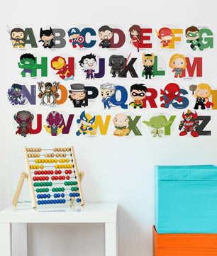 Abecedario Superheroes