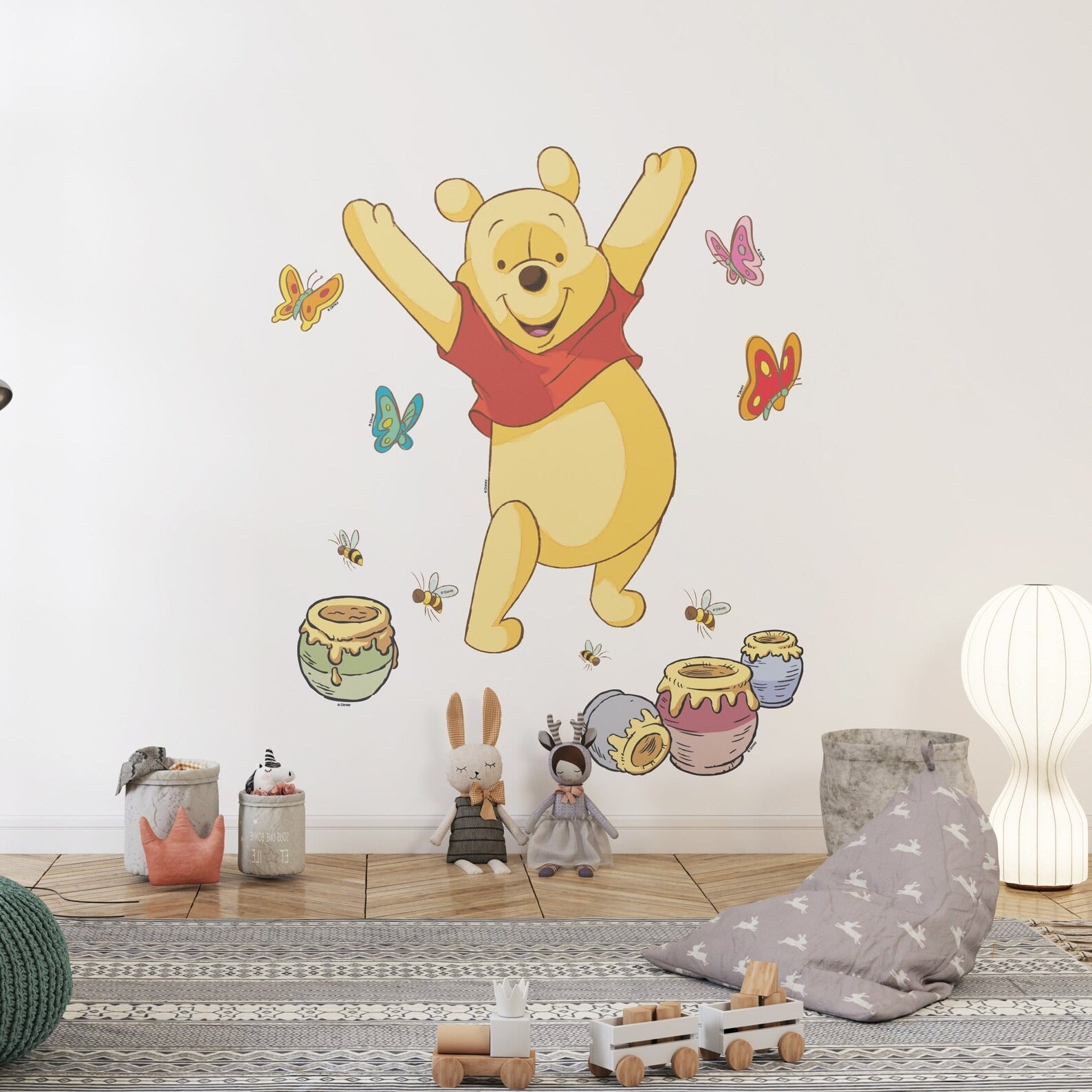 Vinilos decorativos Adhesivos infantiles de Pared  Winnie the Pooh 1
