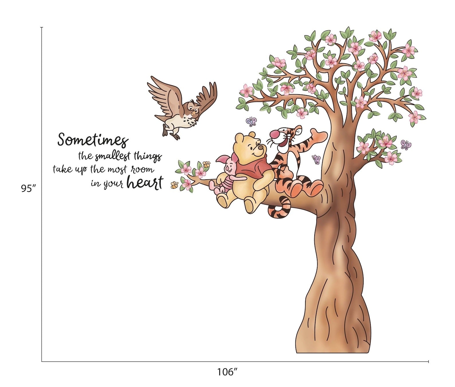 Vinilos decorativos Adhesivos infantiles  Winnie the Pooh 11
