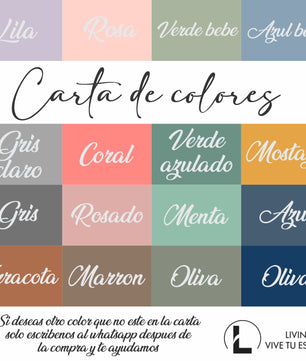Cuadros Decorativos infantiles Modernos Animales con nombre personalizado