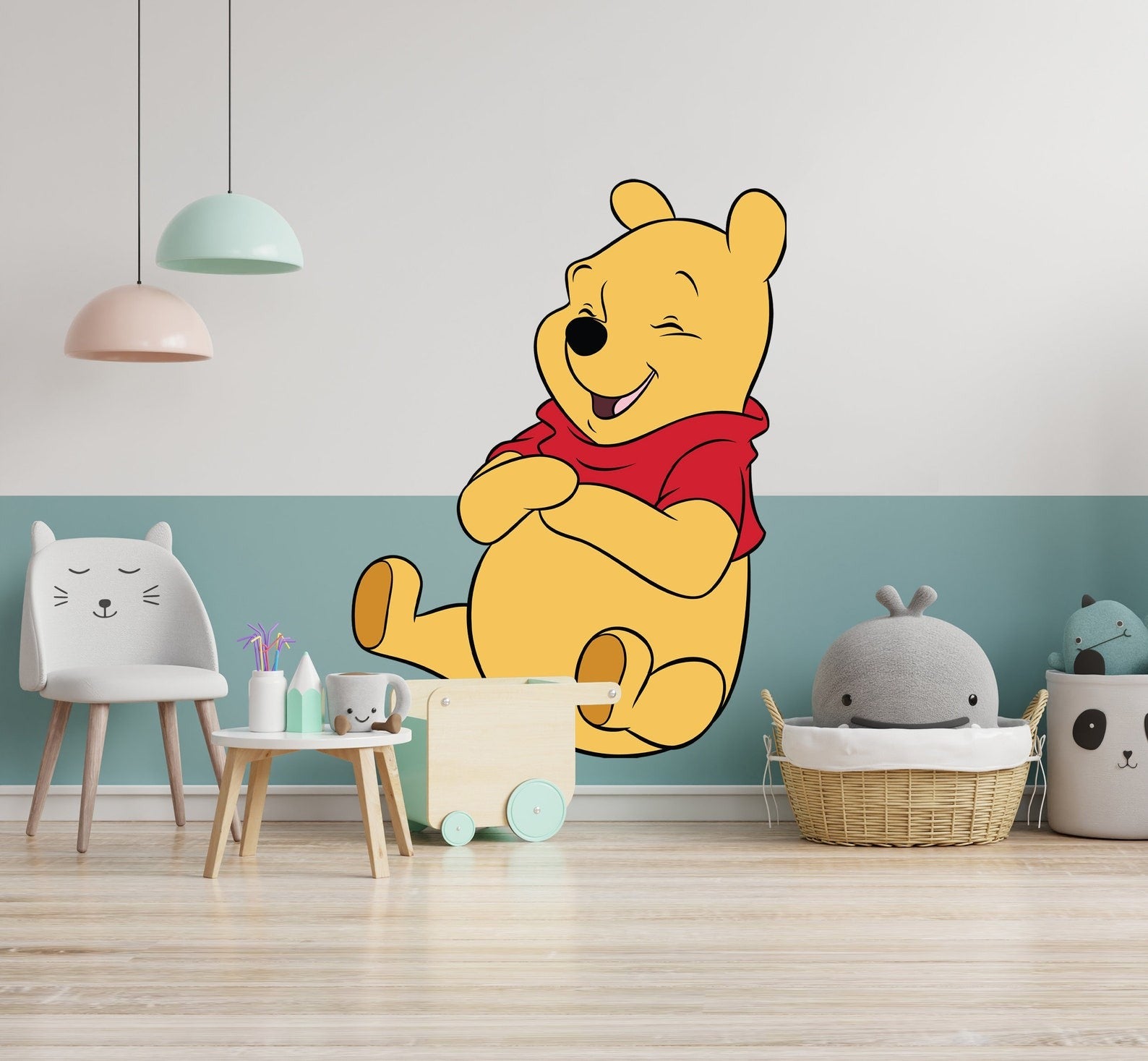 Vinilos decorativos Adhesivos infantiles de Pared  Winnie the Pooh 5