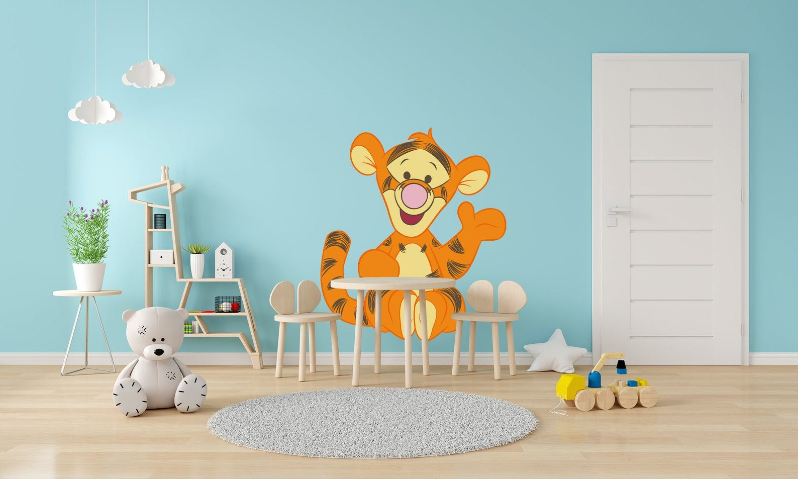 Vinilos decorativos Adhesivos infantiles de Pared  Winnie the Pooh 4 (0136)