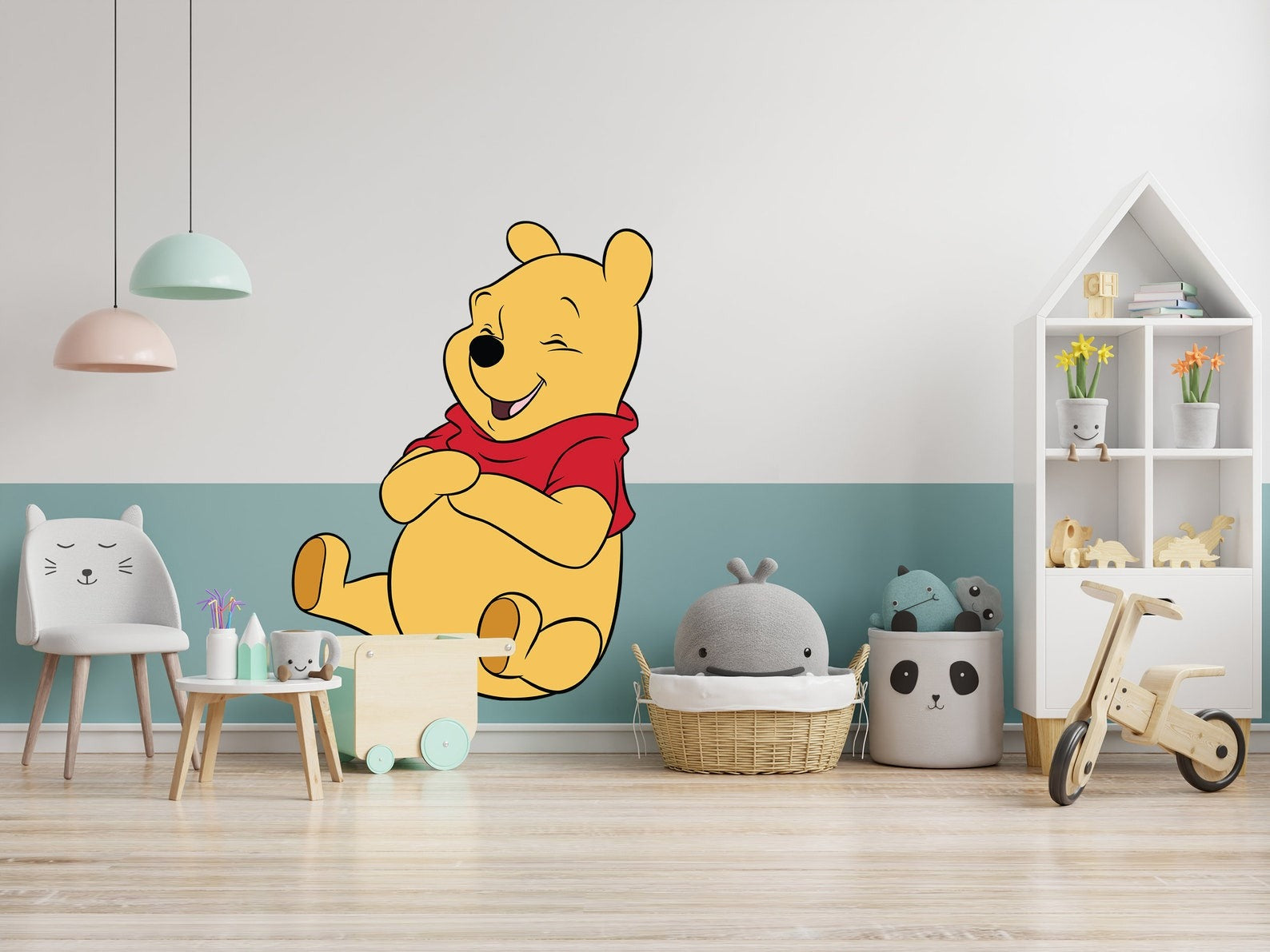 Vinilos decorativos Adhesivos infantiles de Pared  Winnie the Pooh 5