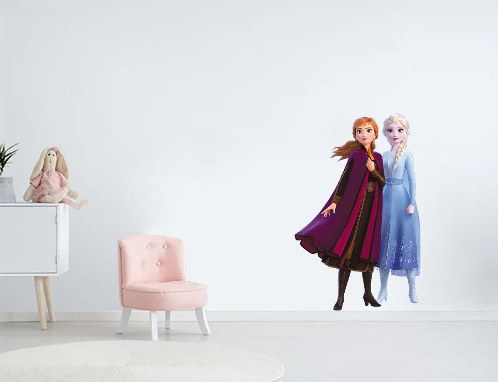 Vinilos decorativos Adhesivos infantiles de Pared frozen 5