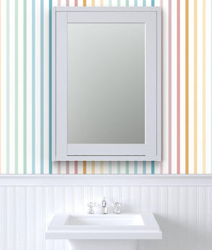 Papel para paredes Lineas Arcoiris