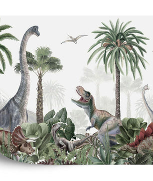 Papel para paredes Jungla jurassica 2