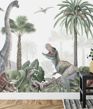 Papel para paredes Jungla jurassica 2