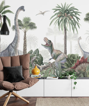 Papel para paredes Jungla jurassica 2