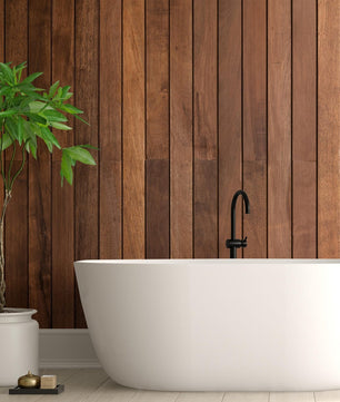 Papel para paredes tablas de madera