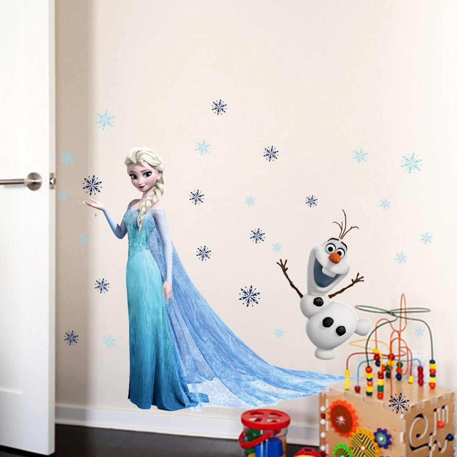 Vinilos decorativos Adhesivos infantiles de Pared frozen 4
