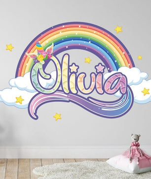 Vinilos decorativos Adhesivos infantiles de Pared  Conjunto para niñas